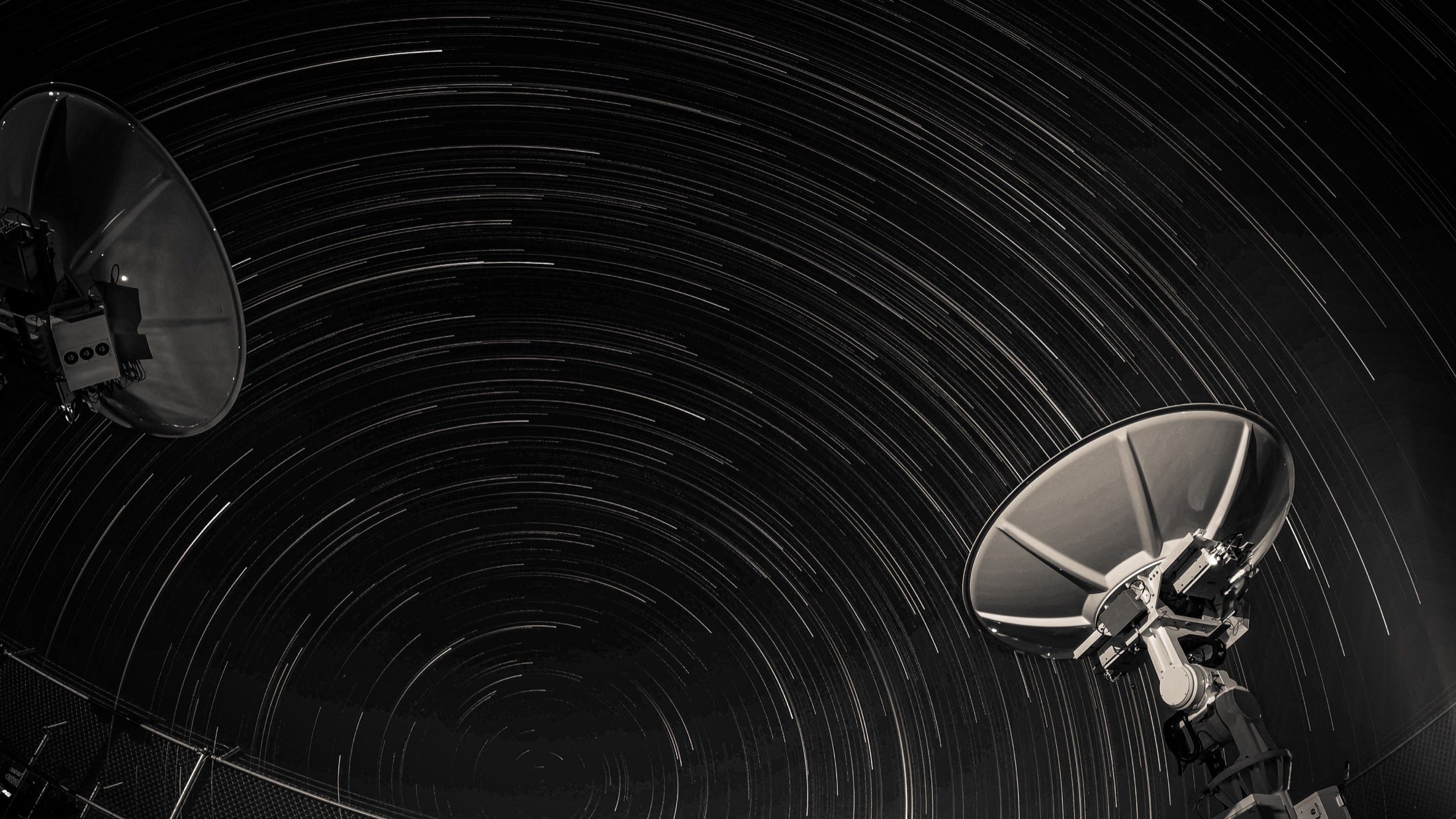 Global signal and night sky